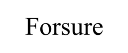 FORSURE trademark