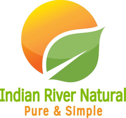 INDIAN RIVER NATURAL PURE & SIMPLE trademark