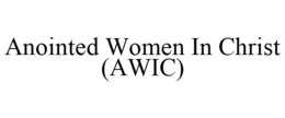 ANOINTED WOMEN IN CHRIST (AWIC) trademark