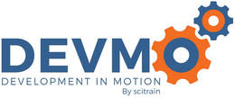 DEVMO DEVELOPMENT IN MOTION BY SCITRAIN trademark