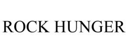 ROCK HUNGER trademark