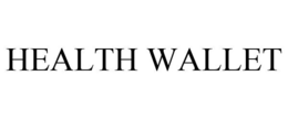 HEALTH WALLET trademark