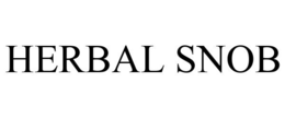 HERBAL SNOB trademark