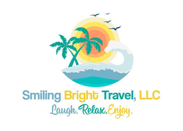 SMILING BRIGHT TRAVEL, LLC LAUGH. RELAX. ENJOY. trademark