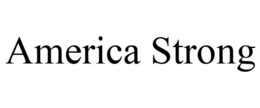 AMERICA STRONG trademark