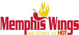 MEMPHIS WINGS WE START AT HOT trademark