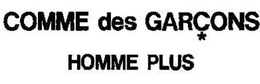 COMME DES GARCONS HOMME PLUS trademark