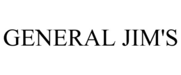 GENERAL JIM'S trademark