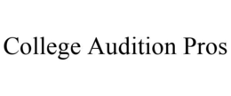 COLLEGE AUDITION PROS trademark