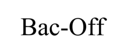 BAC-OFF trademark