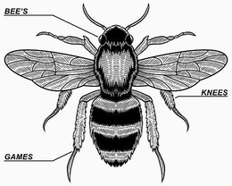 BEE'S KNEES GAMES trademark
