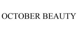 OCTOBER BEAUTY trademark