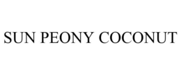 SUN PEONY COCONUT trademark