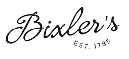 BIXLER'S EST. 1785 trademark