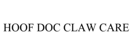 HOOF DOC CLAW CARE trademark