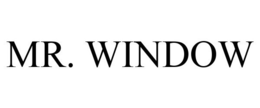 MR. WINDOW trademark