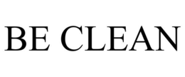 BE CLEAN trademark