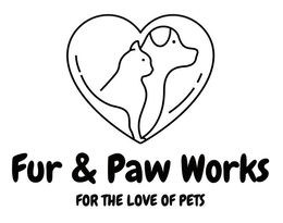FUR & PAW WORKS FOR THE LOVE OF PETS trademark