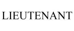 LIEUTENANT trademark