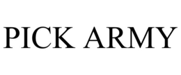 PICK ARMY trademark