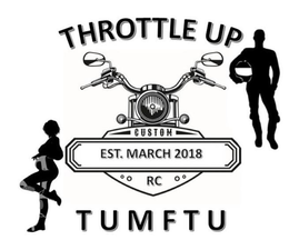 THROTTLE UP TUMFTU CUSTOM EST. MARCH 2018 RC trademark
