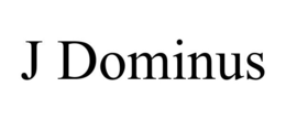 J DOMINUS trademark