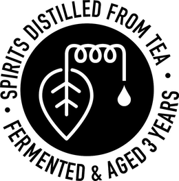 · SPIRITS DISTILLED FROM TEA · FERMENTED & AGED 3 YEARS trademark
