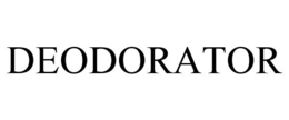 DEODORATOR trademark