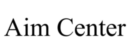 AIM CENTER trademark
