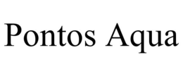 PONTOS AQUA trademark