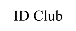 ID CLUB trademark