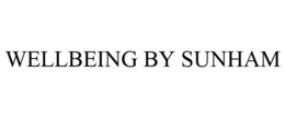 WELLBEING BY SUNHAM trademark