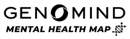 GENOMIND MENTAL HEALTH MAP trademark