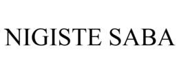 NIGISTE SABA trademark