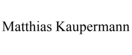 MATTHIAS KAUPERMANN trademark
