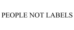 PEOPLE NOT LABELS trademark