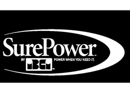 SUREPOWER BY IBCI POWER WHEN YOU NEED IT. trademark