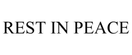 REST IN PEACE trademark