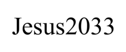 JESUS2033 trademark