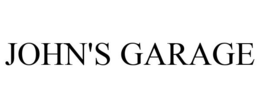 JOHN'S GARAGE trademark