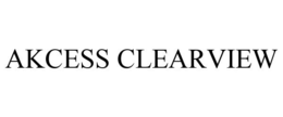 AKCESS CLEARVIEW trademark