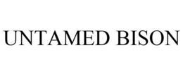 UNTAMED BISON trademark