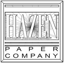 HAZEN PAPER COMPANY trademark