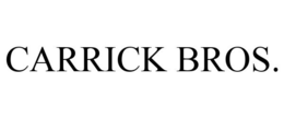 CARRICK BROS. trademark