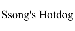 SSONG'S HOTDOG trademark