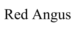 RED ANGUS trademark