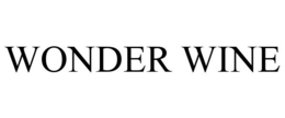 WONDER WINE trademark