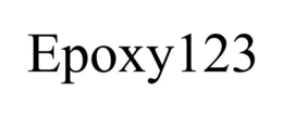 EPOXY123 trademark