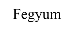 FEGYUM trademark