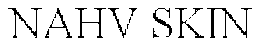 NAHV SKIN trademark